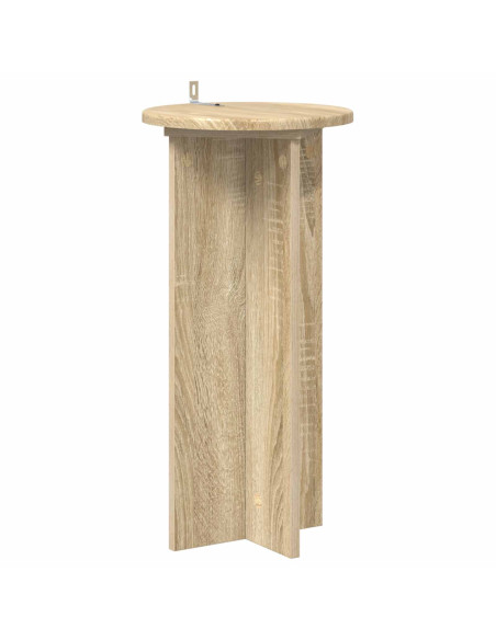 Supporto per piante 2 pcs Rovere Sonoma 29,5 x 29,5 x 60 cm