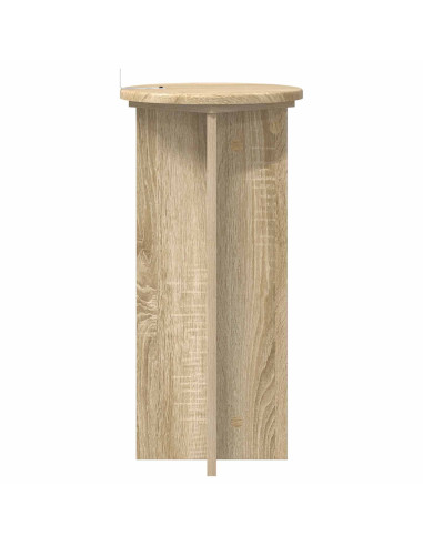Supporto per piante 2 pcs Rovere Sonoma 29,5 x 29,5 x 60 cm