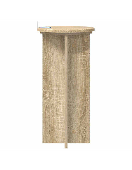 Supporto per piante 2 pcs Rovere Sonoma 29,5 x 29,5 x 60 cm