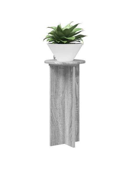 Supporto per piante 2 pcs Grigio Sonoma 29,5 x 29,5 x 60 cm