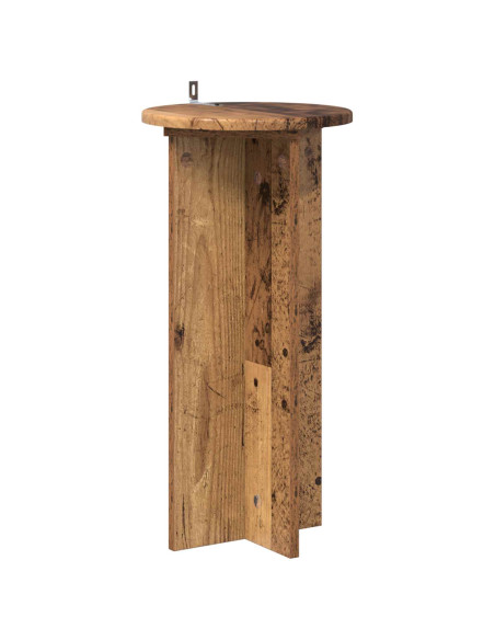 Supporto per piante 2 pcs Legno antico 29,5 x 29,5 x 60 cm