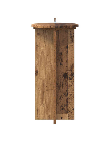 Supporto per piante 2 pcs Legno antico 29,5 x 29,5 x 60 cm