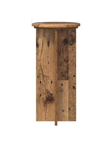 Supporto per piante 2 pcs Legno antico 29,5 x 29,5 x 60 cm