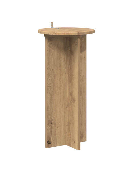 Supporto per piante 2 pcs Rovere Artigianale