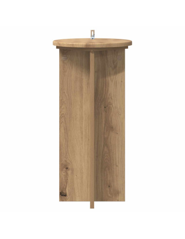 Supporto per piante 2 pcs Rovere Artigianale