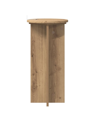 Supporto per piante 2 pcs Rovere Artigianale