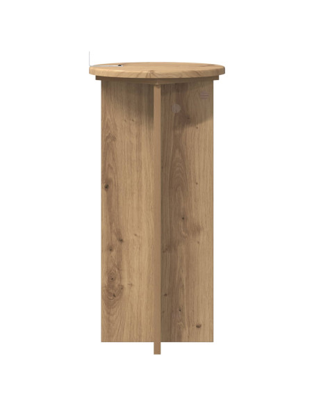 Supporto per piante 2 pcs Rovere Artigianale