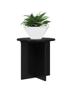 Supporto per piante 2 pcs Nero 40 x 40 x 40 cm 2