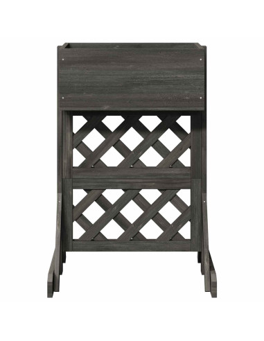 Trellis da Giardino Verticale Grigio 48 x 30 x 70,5 cm