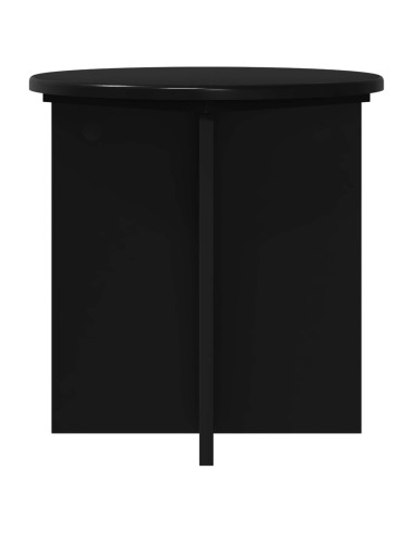 Supporto per piante 2 pcs Nero 40 x 40 x 40 cm