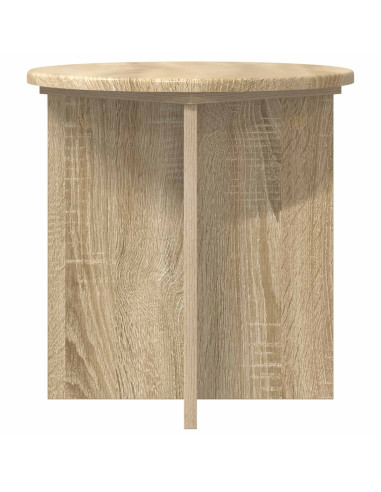 Supporto per piante 2 pcs Rovere Sonoma 40 x 40 x 40 cm