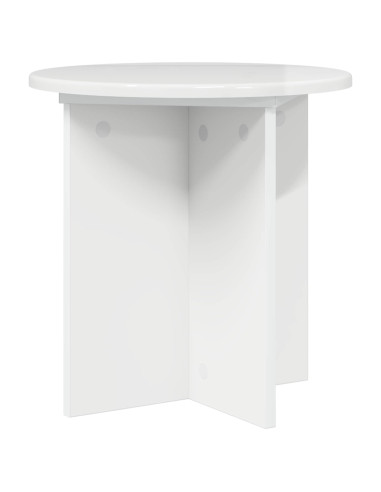 Supporto per piante 2 pcs Bianco Lucido 40 x 40 x 40 cm