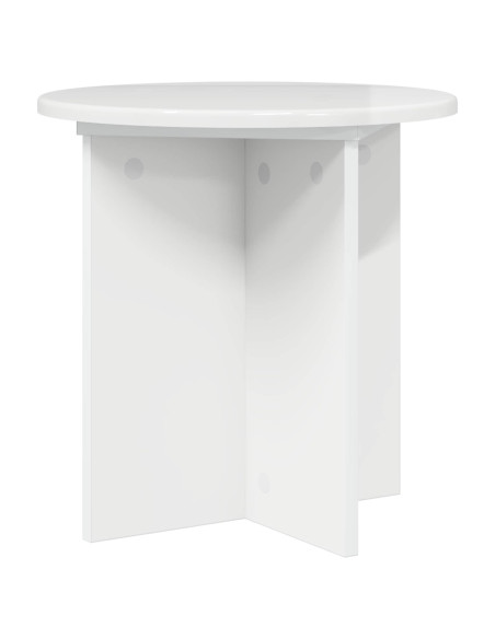 Supporto per piante 2 pcs Bianco Lucido 40 x 40 x 40 cm