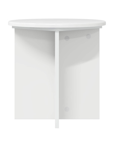 Supporto per piante 2 pcs Bianco Lucido 40 x 40 x 40 cm