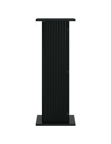 Supporto per piante Nero 30,5 x 30 x 80,5 cm
