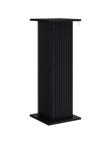 Supporto per piante Nero 30,5 x 30 x 80,5 cm