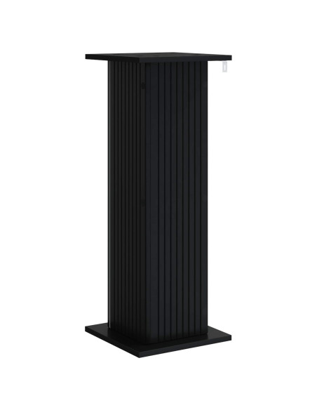Supporto per piante Nero 30,5 x 30 x 80,5 cm