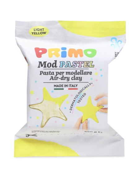 PASTA PER MOD. 250GR GIALLO CHIARO