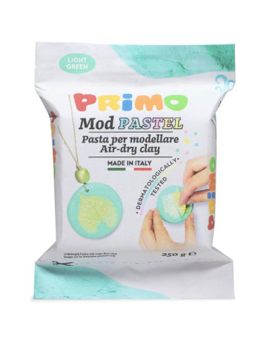 PASTA PER MOD. 250GR VERDE CHIARO