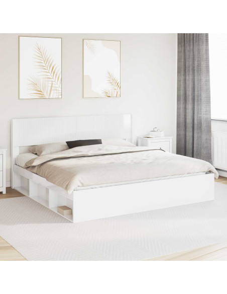 Testiera Letto Bianco Lucido PB