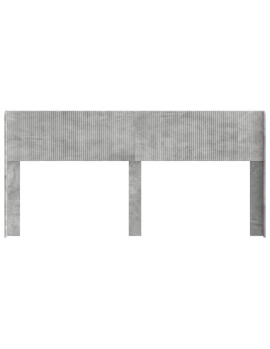 Testiera Letto Grigio Cemento PB