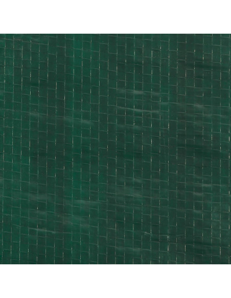 Parete per tenda da festa 2 pcs 400 x 195 cm Verde PE e Acciaio