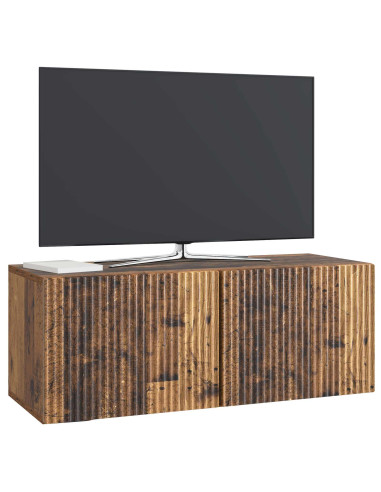 Mobile Porta TV da Muro Legno antico 78,5 x 31 x 30 cm