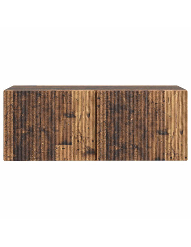 Mobile Porta TV da Muro Legno antico 78,5 x 31 x 30 cm