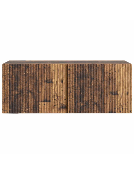 Mobile Porta TV da Muro Legno antico 78,5 x 31 x 30 cm