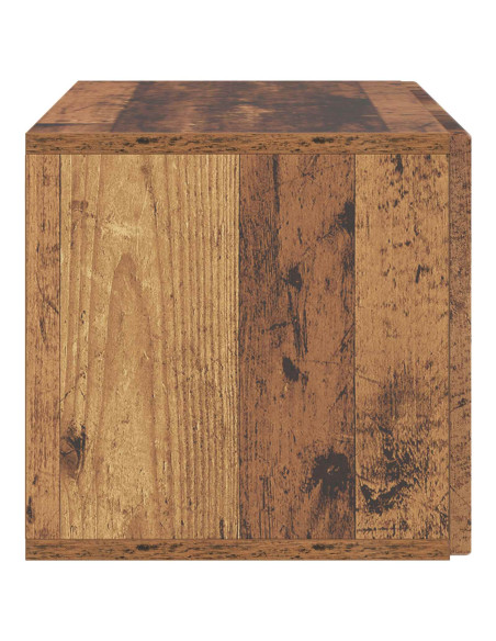 Mobile Porta TV da Muro Legno antico 78,5 x 31 x 30 cm