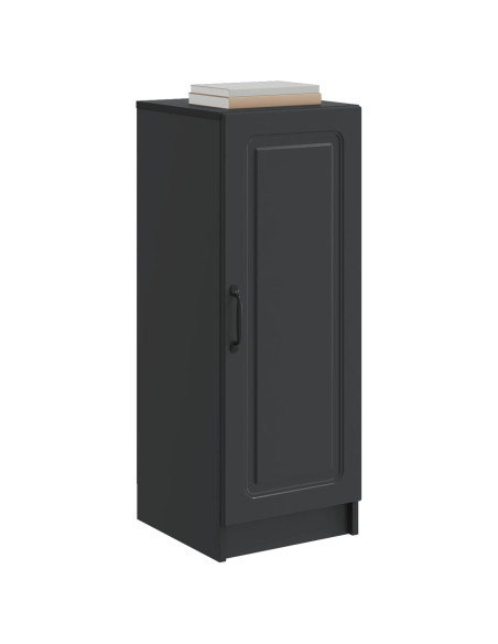 Credenza Nero 33 x 34,5 x 87 cm Legno ingegnerizzato