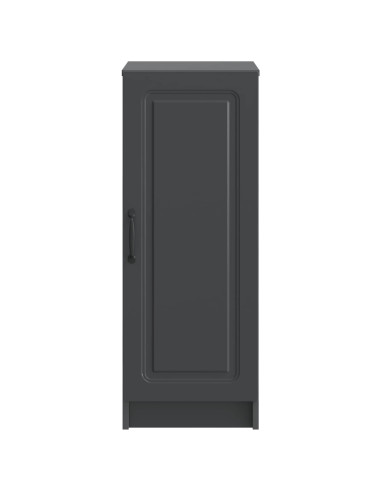 Credenza Nero 33 x 34,5 x 87 cm Legno ingegnerizzato