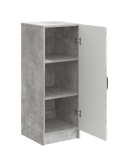 Credenza Grigio Cemento 33 x 34,5 x 87 cm Legno ingegnerizzato