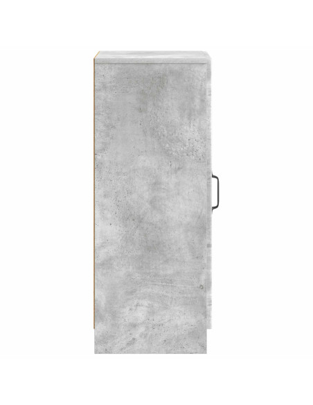 Credenza Grigio Cemento 33 x 34,5 x 87 cm Legno ingegnerizzato