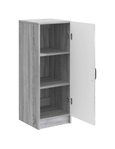 Credenza Grigio Sonoma 33 x 34,5 x 87 cm Legno ingegnerizzato