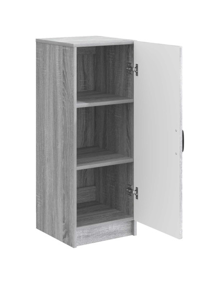 Credenza Grigio Sonoma 33 x 34,5 x 87 cm Legno ingegnerizzato