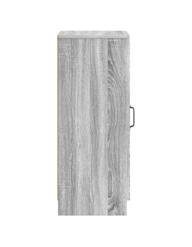 Credenza Grigio Sonoma 33 x 34,5 x 87 cm Legno ingegnerizzato