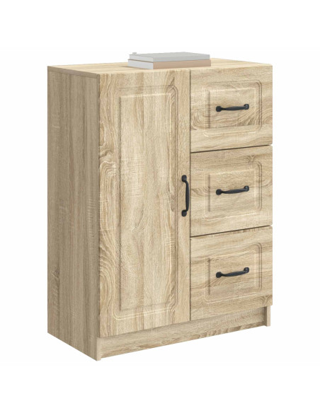 Credenza Rovere Sonoma 66 x 34,5 x 87 cm Legno ingegnerizzato