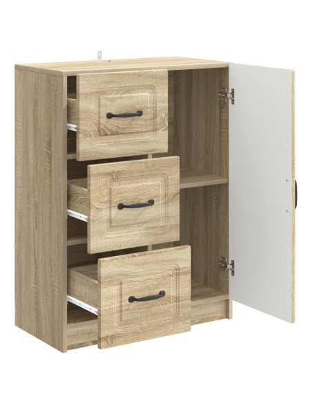 Credenza Rovere Sonoma 66 x 34,5 x 87 cm Legno ingegnerizzato