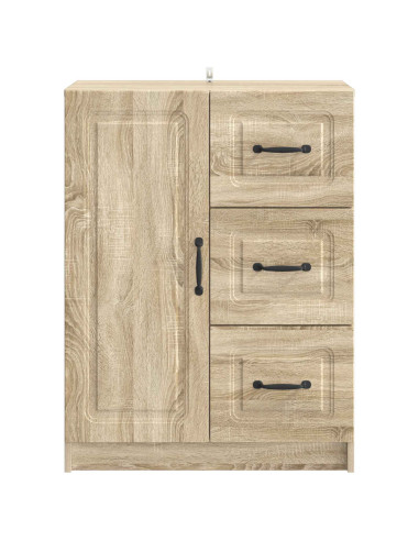 Credenza Rovere Sonoma 66 x 34,5 x 87 cm Legno ingegnerizzato