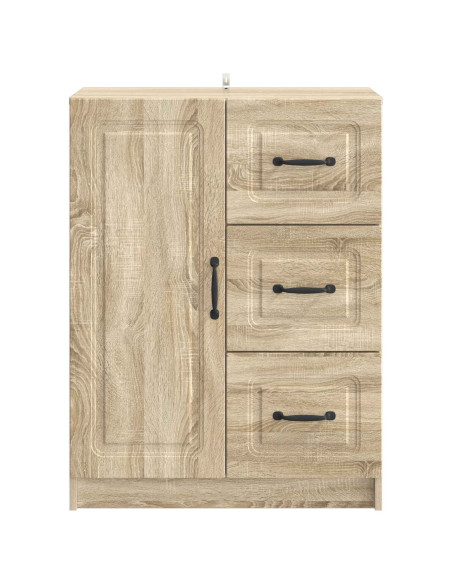 Credenza Rovere Sonoma 66 x 34,5 x 87 cm Legno ingegnerizzato