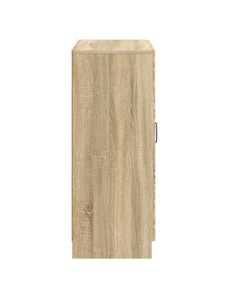Credenza Rovere Sonoma 66 x 34,5 x 87 cm Legno ingegnerizzato