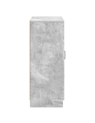 Credenza Grigio Cemento 66 x 34,5 x 87 cm Legno ingegnerizzato