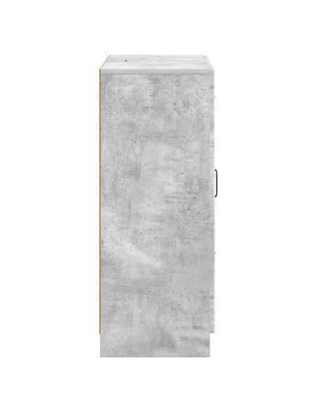 Credenza Grigio Cemento 66 x 34,5 x 87 cm Legno ingegnerizzato