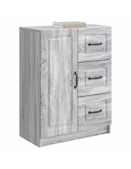 Credenza Grigio Sonoma 66 x 34,5 x 87 cm Legno ingegnerizzato