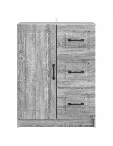 Credenza Grigio Sonoma 66 x 34,5 x 87 cm Legno ingegnerizzato