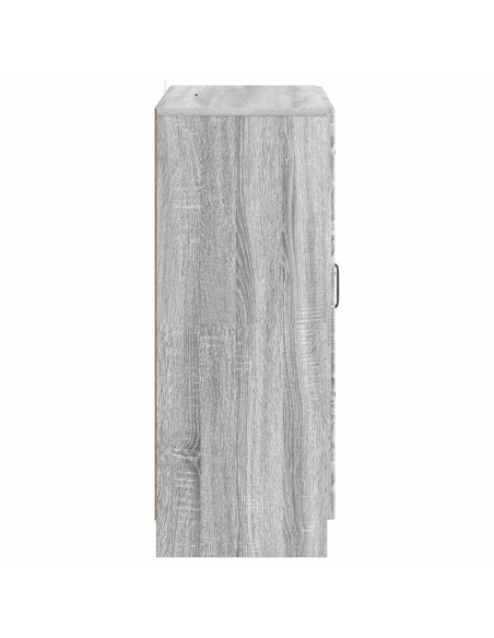 Credenza Grigio Sonoma 66 x 34,5 x 87 cm Legno ingegnerizzato