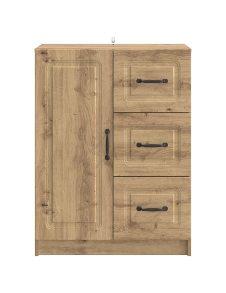 Credenza con cassetto Rovere Artigianale 66 x 34,5 x 87 cm