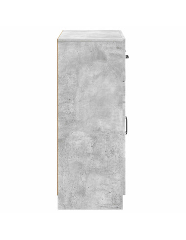 Credenza Grigio Cemento 66 x 34,5 x 87 cm Legno ingegnerizzato