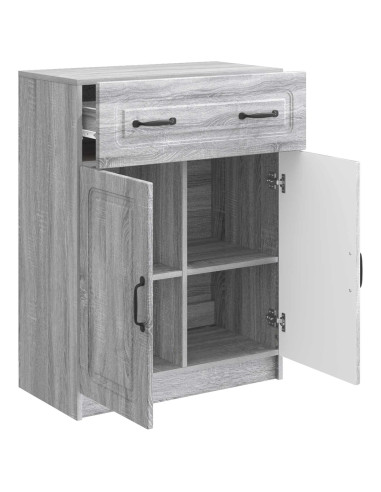 Credenza Grigio Sonoma 66 x 34,5 x 87 cm Legno ingegnerizzato